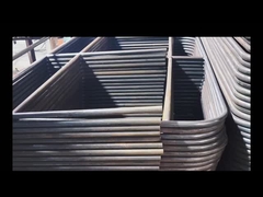 1.1x2.1M অস্থায়ী রাস্তা ট্রাফিক ভিড় নিয়ন্ত্রণ বাধা পোর্টেবল ধাতু বাধা