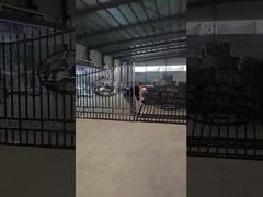 হাই-এন্ড গেট টিউবুলার ইস্পাত বেড়া সহজ এবং মার্জিত 2m * 1.8m গেট