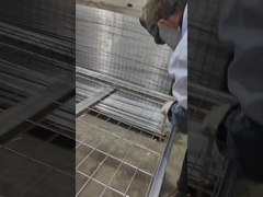 গ্যালভানাইজড চেইন লিঙ্ক বেড়া 6x12 অস্থায়ী নির্মাণ বেড়া প্যানেল