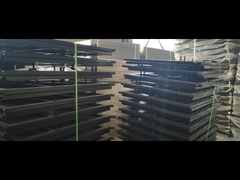 ব্ল্যাক ফোল্ডিং এক্সপ্লোশন প্রুফ ব্যারিয়ার 1.5M কনসার্ট ভিড় ব্যারিয়ার