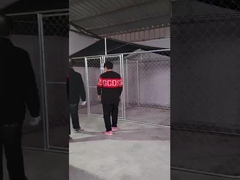 স্টিলের কুকুরের ক্যানেল