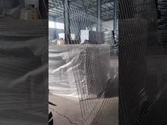 3 মিমি গ্যালভানাইজড ক্লিয়ার ভিউ স্টীল বেড়া অ্যান্টি ক্লাইম্বিং কারাগার নিরাপত্তা বেড়া