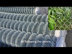ইলেক্ট্রো গ্যালভানাইজড ডায়মন্ড ওয়্যার Mesh 2 ইঞ্চি চেইন লিঙ্ক ফার্ম বেড়া