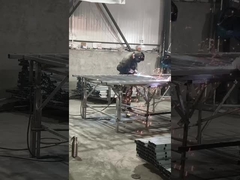 জিংক স্টীল গার্ডরিল বেড়া 2M * 1.5M অ্যান্টি-জারা চিকিত্সা বেড়া কালো সহজ শৈলী