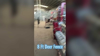 শক্তিশালী হরিণ বেড়া 8 ফুট উচ্চতা গ্যালভানাইজড তারের জাল