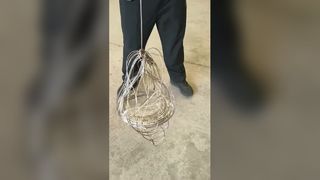 খাঁচা জন্য টেকসই স্টেইনলেস স্টীল তারের জাল