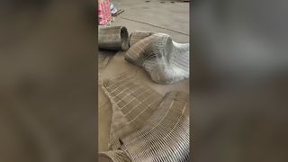 নিরাপত্তা বেড়া জন্য টেকসই স্টেইনলেস স্টীল তারের দড়ি জাল