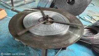 উচ্চ নিরাপত্তা রেজার ওয়্যার 450mm ফ্ল্যাট মোড়ানো কুণ্ডলী