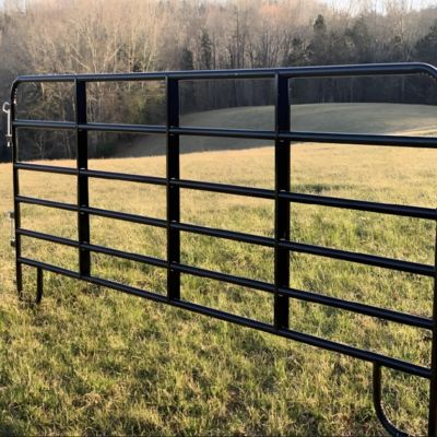 Round Tube Livestock Farm Yard Fence Panels Hot-dipped Galvanized Carbon Steel 
