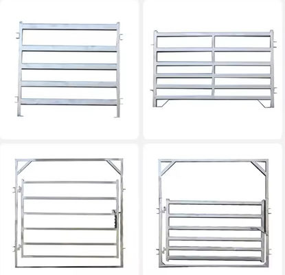 6 Feet High Hot Dipped Galvanized Sheep Corral Panels Carbon Steel 
