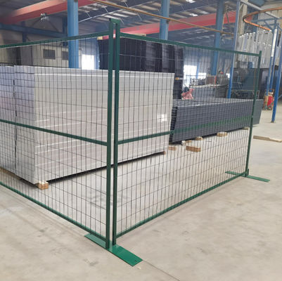AS 4687 Compliant Wind Rated Class C Temporary Fence Panel with Water Fill Ballast for Construction Sites