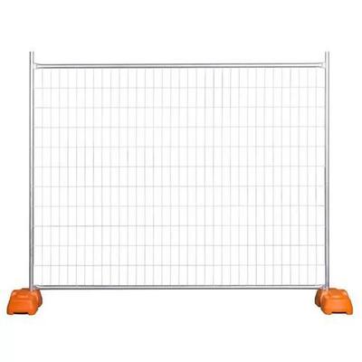 গ্যালভানাইজড ২.১ মি x ২.৪ মি সহজেই একত্রিত সাময়িক বেড়া ওয়েল্ডড ওয়্যার মেটাল বেড়া প্যানেল