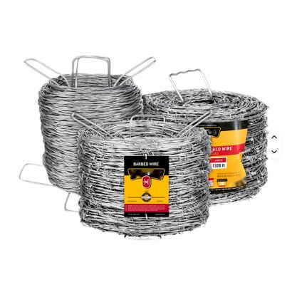 1.8mm তারের ব্যাসার্ধ গরম ডুব গ্যালভানাইজড রেজার বার্বড ওয়্যার ফার্ম গ্রাসল্যান্ড বেড়া জন্য