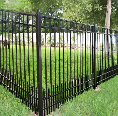 Commercial Grade Sturdy Tubular Steel Fence Anti-Theft Property Fencing
